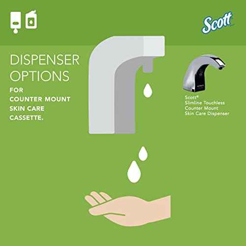 Scott Professional Green Certified Foam Hand Soap (11285), 1.5 L, Foaming, Clear, No Fragrance Added, Under-Counter Refills for Kimberly-Clark Professional Dispensers, Ecologo, NSF E-1 (2 Bottles)