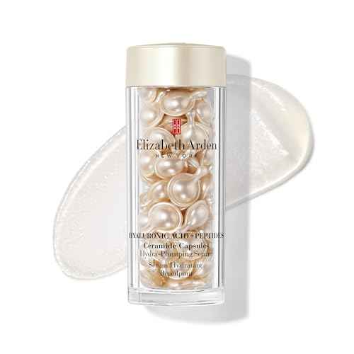 Elizabeth Arden Hyaluronic Acid + Peptides Ceramide Capsules Hydra-Plumping Serum, Skincare Gift for Women