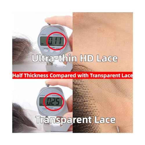 Savasana 5x5 HD Lace Closure Human Hair Straight Pre Plucked with Baby Hair HD Closure for Black Women Skin Like Brazilian Virgin Natural Black 16 Inch