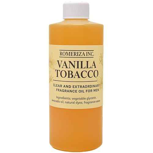 Vanilla Tobacco Clear and Extordnary Fragrance Oil, Scented of Elegance for Men
