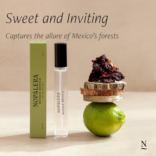 Nopalera Bosque M?stico Eau de Parfum ? 10ML Travel Spray | Sweet Hibiscus, Pepper & Citrus Zest | Clean Beauty Unisex Fragrance Inspired by Mexico¡¯s Mystical Forests