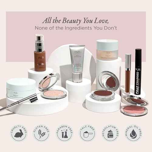 P?R MINERALS Silky Tint Creamy Multitasking Makeup Stick with Peptides - Lip and Cheek Stick with Natural, Healthy-Looking Glow & Ultra-Creamy Finish