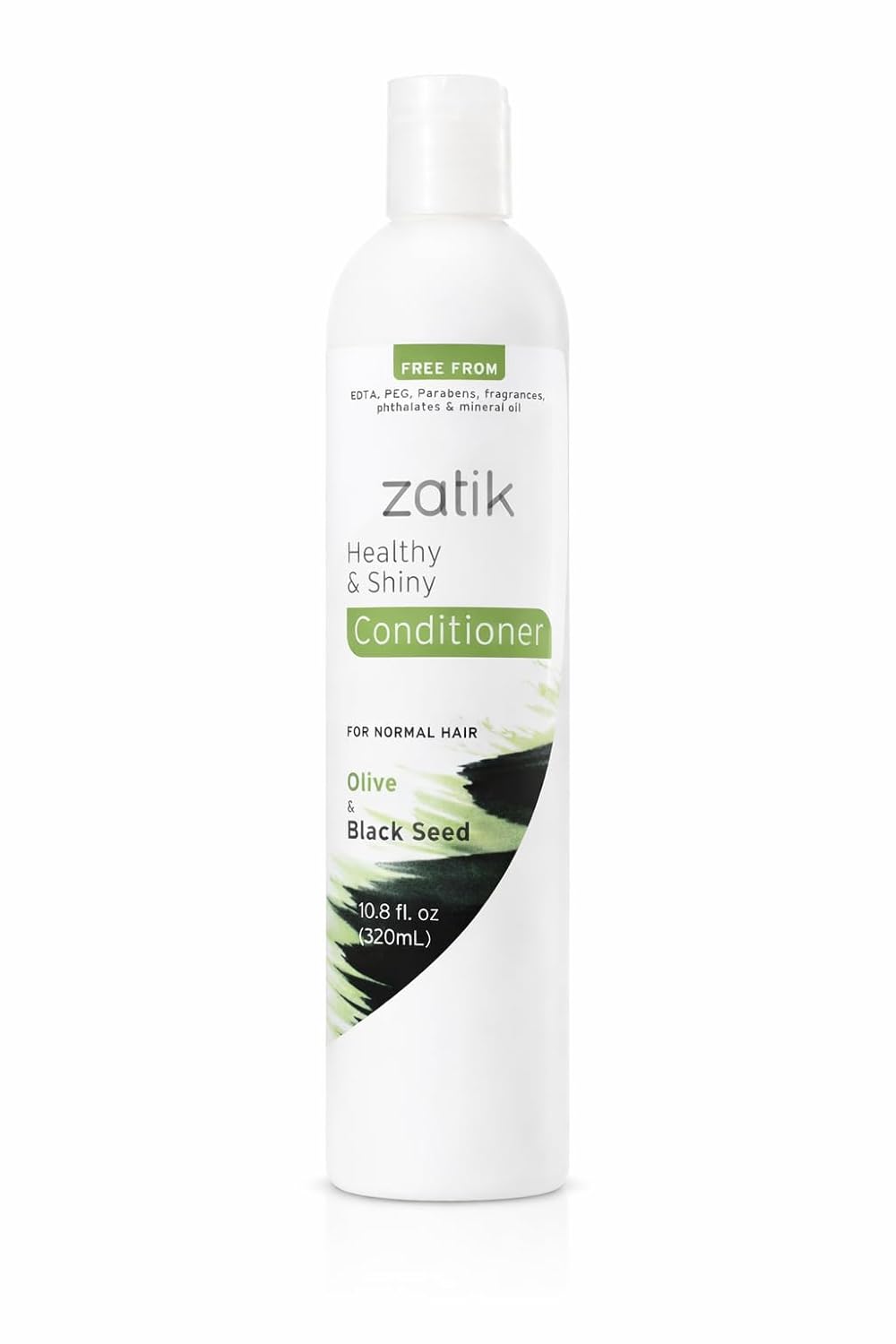 Zatik Naturals - Voluminizing Shampoo & Conditioner Set | Healthy, Shiny Hair - 10.80 fl oz Each
