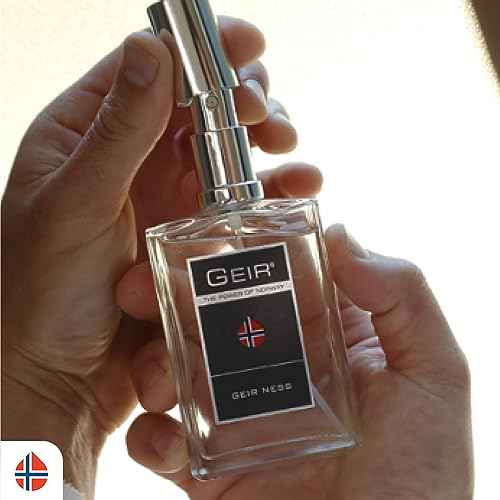 Geir Ness Eau de Parfum Spray For Men - Long Lasting Fresh, Cool Scent - Mix of Refreshing Norwegian Mountain Fragrance - 3.4 oz¡¦