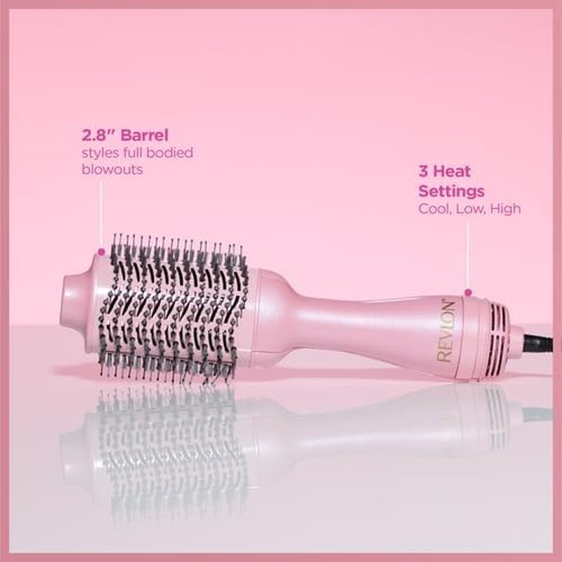 Revlon One-Step Volumizer Hair Dryer - Easy Salon-Style Blowouts | Limited Edition Pink Fizz