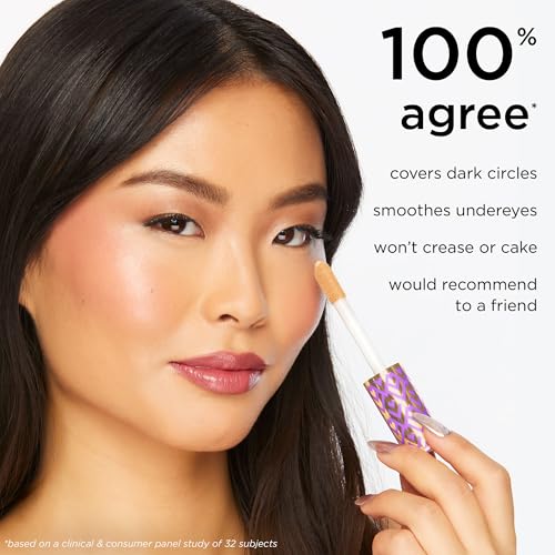 tarte shape tape concealer & brush ? Instant Full Coverage for Under Eye, Dark Circles, Fine Lines, Redness & Discoloration, Dermatologist-Tested, Vegan, Cruelty Free