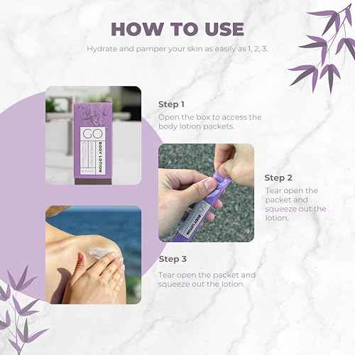 Go Essentials Travel Lotion Packets ? Single Use Body and Hand Lotion for Hydrated Skin and Travel Size Toiletries - Bulk Travel Size Lotion Packets.