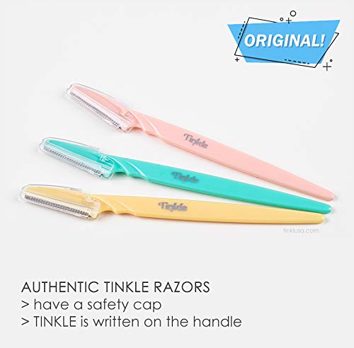 Tinkle Women's Shaver Razors - 36 Pack Dermaplaning Tool for Skincare & Beauty Gifts