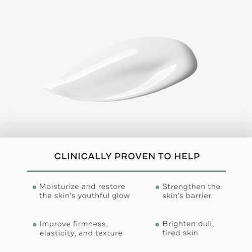 Replenix Age Restore Brightening Face Moisturizer with Hyaluronic Acid, Niacinamide & Ceramides, Medical-Grade Oil-Free Facial Cream for Mature Skin (1.7 oz)