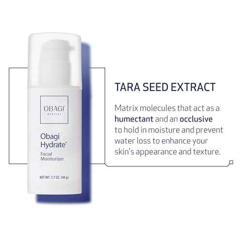 Obagi Hydrate Facial Moisturizer ? Non-Comedogenic Intensely Hydrating All Day Moisturizer that Combats Dryness with Tara Seed Extract, Shea Butter & Avocado Oil