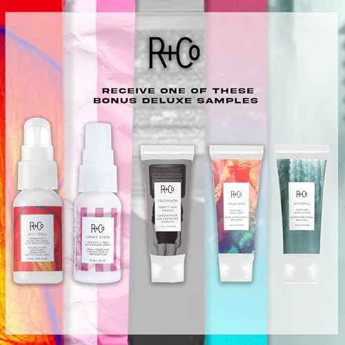 R+Co Bel Air Smoothing Shampoo and Conditioner Set (8.5 Oz) + R+Co Bonus Deluxe Sample (.5 Oz) | Body + Shine + Smoothing for All Hair Types | Vegan + Cruelty-Free |