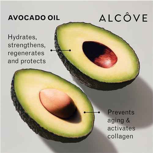 Alc?ve - Serum - Dry, Frizzy and Thick Hair - Smooth - Leave-in-treatment - Instant Shine - Split-end Repair - Hydrate - Without Oil Residue - Mango Extract - Color-Safe - 3.4 oz