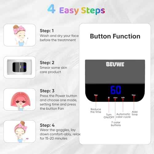 Red-Light-Therapy-for-Face£¬Led Face Mask Light Therapy Red & Blue Rejuvenation Tool SPA Equipment Led Neck Body Hand Mask for Skincare at Home