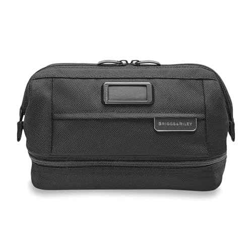 Briggs & Riley Toiletry Kit - Travel Bags for Women & Men, Organizer for Vacation, Dopp Kit for Bathroom Accessories, Makeup, & Skincare