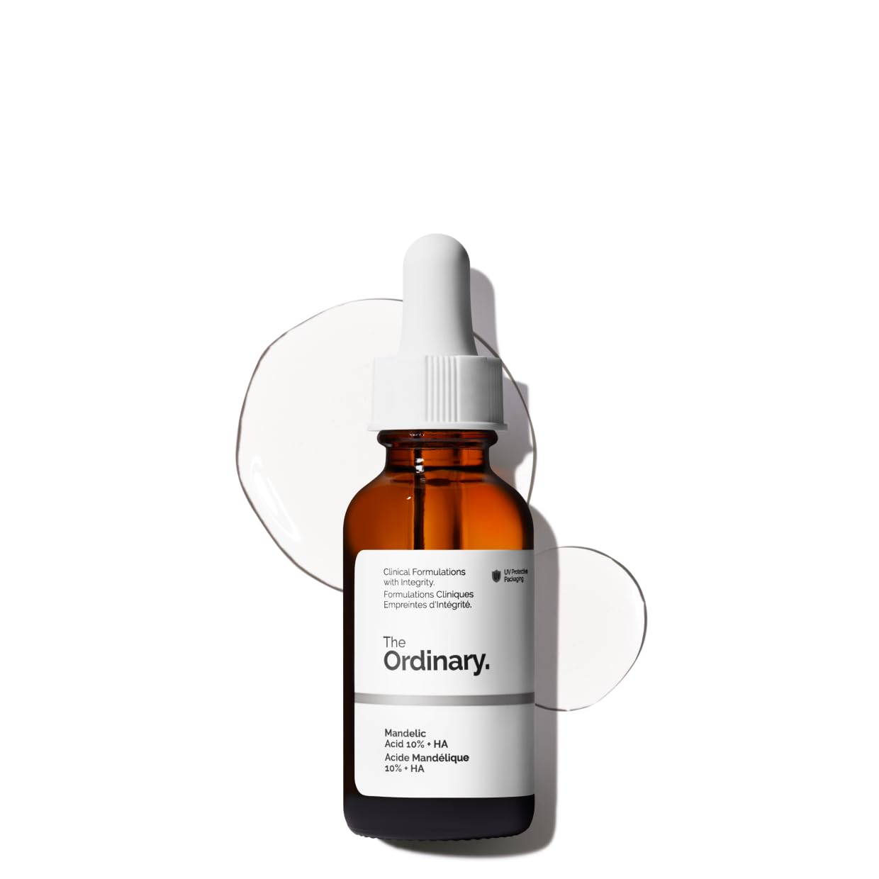 The Ordinary Mandelic Acid 10% Exfoliating Serum | Hydrating Hyaluronic Acid, 1 Fl Oz