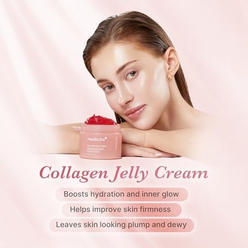 medicube Affordable Value Trio for Pore & Texture Care: Zero Pore Pads 2.0 and Zero Exosome Shot 7,500 PPM Spicule Facial Serum and Collagen Jelly Cream (110ml) | Korean Skincare, Gifts for Women