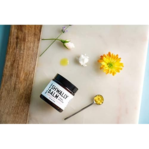 Shwally Tallow & Calendula Face and Body Balm - Paleo and Primal - 100% Grass Fed Tallow, Avocado and Olive Oil with Calendula Flowers (Unscented, 4)