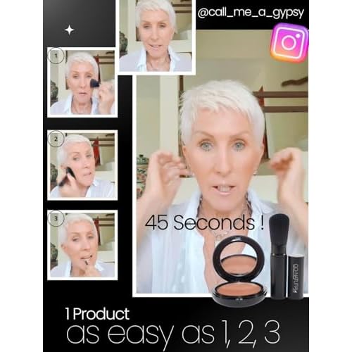 Go-Natural The All-In-One Cosmetic ¢ç Magic Powder Mineral Makeup REGULAR SIZE