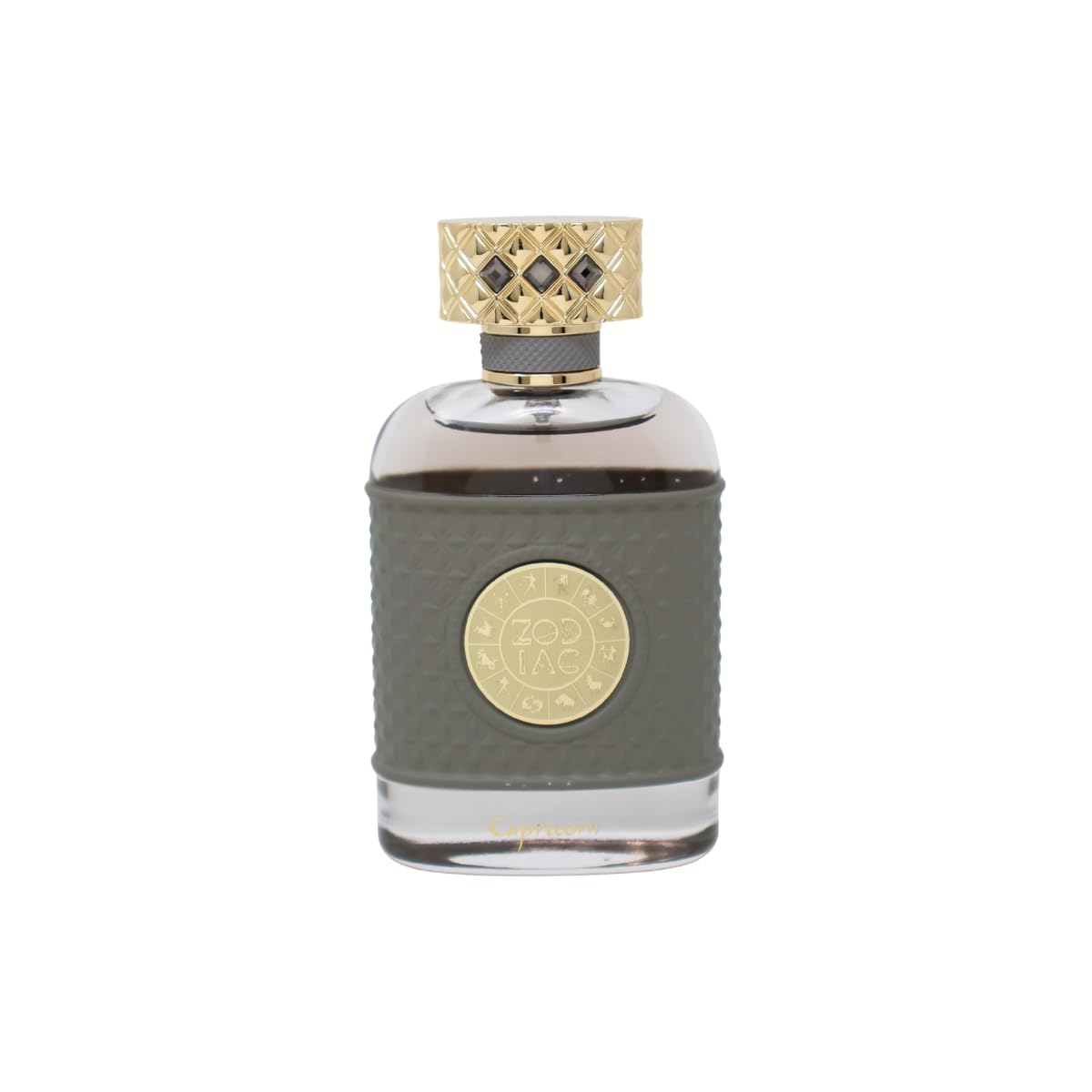 Zodiac CAPRICORN Eau de Parfum - 3.4 FL OZ | Luxurious Grey & Gold Fragrance