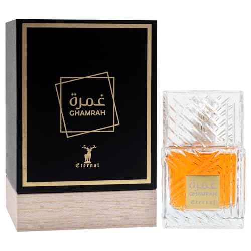 Maison d'Orient GHAMRAH Niche Collection Dubai 100 ML (3.4 oz) EDP for Men and Women - Spicy Gourmand Perfume with Cognac, Cinnamon, and Vanilla - Long-Lasting Unisex Fragrance