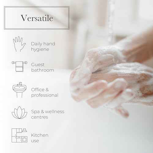 Pecksniff's Hand Wash - Liquid Hand Soap for Soft Skin, Natural, Revitalising, Hydrates and Moisturises, Handcrafted in England, Cruelty Free, Gift of Luxury 480ml/16.2 fl oz (Sandalwood & Vanilla)