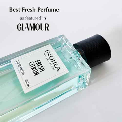 INDIRA Fresh Citron - Eau De Parfum - Citrus Aromatic - Unisex - 100 ML / 3.4 FL OZ - Spray