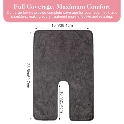 12 Pack Soft, Thick Spa Towels - Microfiber Facial Towels for Professional Estheticians