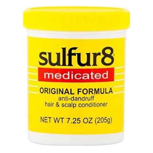 Sulfur-8 Original Conditioner Hair and Scalp Jar 7.25 Ounce (Pack of 6)