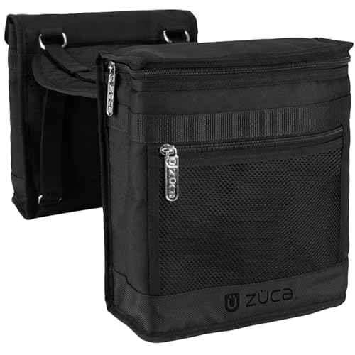 ZUCA Beauty Caddy with Built-in Seat Cushion (Black)
