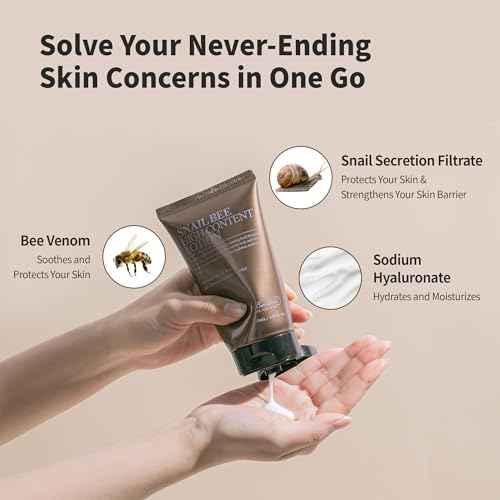 BENTON Snail Bee High Content Lotion 120ml (4.05 fl oz.) - Snail Mucin Moisturizer With Bee Venom | Hydrating Korean Skin Care Facial Moisturizer For Dry Skin & Combination skin