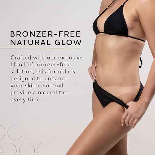 Norvell Premium Spray Tan Solution Clear Plus 1 liter ? Professional Sunless Tanning Formula for Natural Bronze Glow, Streak Free, Fast Drying, Long Lasting Color