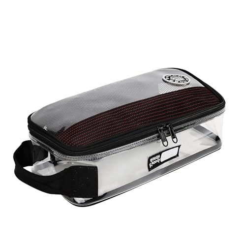 Rough Enough?Clear?Toiletry?Bag?for Traveling Men Shaving Kit Medicine Case Pouch Organizer Large for Toiletries Accessories