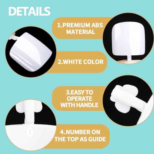 Teenitor White Press on Toenails for Women with Nail Glue, 120pcs White Toe Nail Press ons Acrylic Toenail Kit, Toe Nail Tips Square, Fake Toe Nails Glue on Toe, False Toenails for Missing Toenail