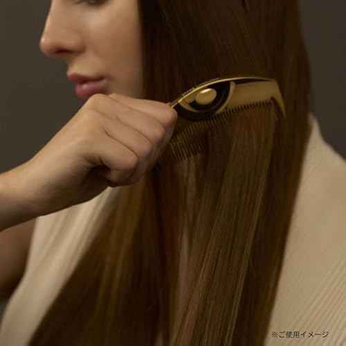 LOVE CHROME PG TSUKI PREMIUM BLACK/Japanese artisan hair comb