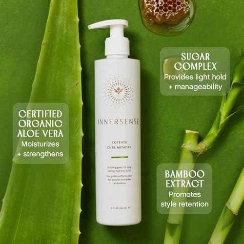 INNERSENSE Organic Beauty - I Create Curl Memory Gel Refill Pouch | Non-Toxic, Cruelty-Free Haircare (32 oz | 946 ml)