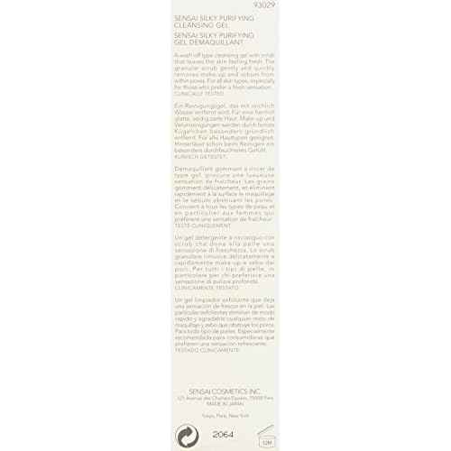 Kanebo Sensai Silky Purifying Cleansing Gel, 4.3 Ounce