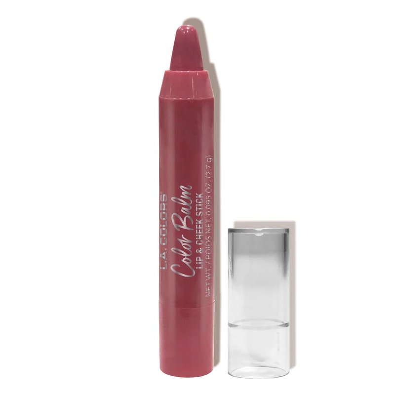 L.A. COLORS Color Balm Lip & Cheek Stick - Blushing Shade for Radiant Glow | Versatile Makeup