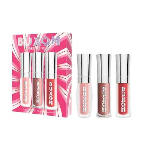 BUXOM Full-On Plumping Lip Cream, Hydrating Lip Plumper Gloss with Peptides & Hyaluronic Acid, High-Shine Tinted Formula for Fuller, Softer Lips, Cruelty-Free
