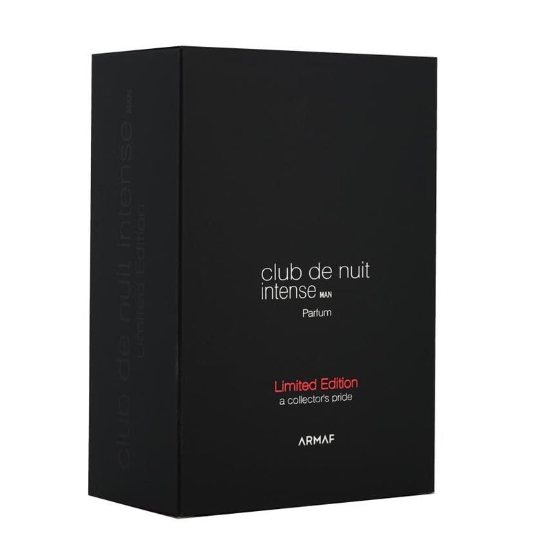Armaf Club De Nuit Intense Limited Edition Parfum Spray for Men - 3.6 Ounce with Cufflinks