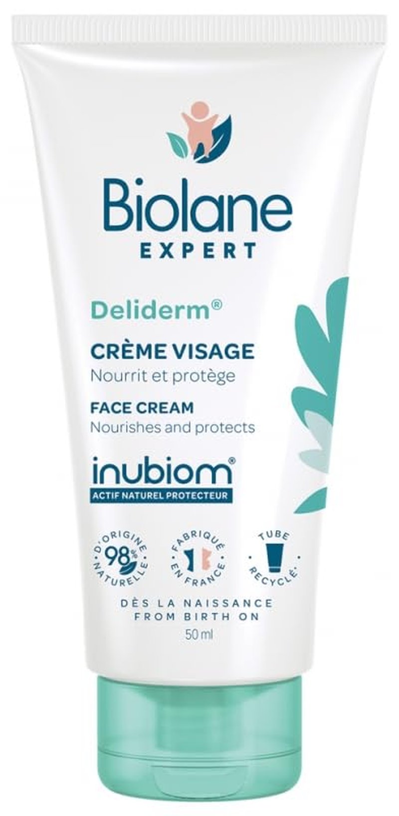 Deliderm Moisturizing Face Cream - Hydrating Formula for All Skin Types | 50ml