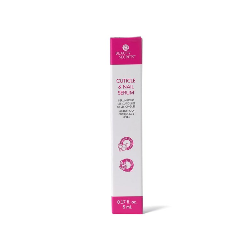 Beauty Secrets Cuticle & Nail Serum Pen - Nourishing Rosehip Seed Extract & Vitamin E