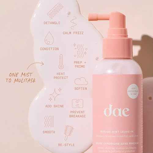 DAE Mirage Mist Leave-In Conditioner - Detangles, Conditions & Heat Protection (5 Oz.)