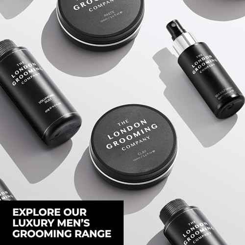 The London Grooming Company - Matte Hair Powder for Men | Texture Powder for Styling | Medium All-Day Hold 0.7 Ounces (20 grams)