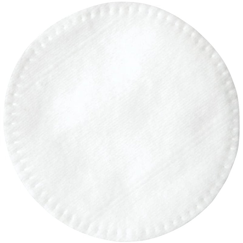 ForPro Pure & Natural Stitched Cotton Rounds for Face (400-Count), 100% Pure Cotton Makeup Remover Pads, Hypoallergenic, Lint-Free, Vegan & Cruelty-Free, Pack of 4-100 Cotton Pads