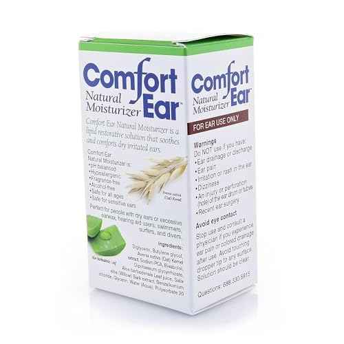 Westone Comfort Ear Natural Ear Drops for Itchy Ears, Ear Ache Drops Adults & Kids | Earwax Aid for Dry Ears | Personal Comfort for Hearing Aid, Swimmers, and Ear Itch Relief for Humans | Pack of 1