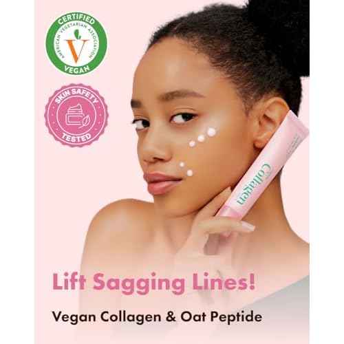 It's Skin Peptide Collagen Serum 1.35 fl oz | Fine Lines and Wrinkles Serum | Organic Skin Care & Hydrating Serum for Face | Collagen Firming Serum for Dry Skin | Korean Skin Care Collagen Face Serum