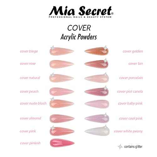Mia Secret Cover Pink Acrylic Powder - 1.5 lbs.