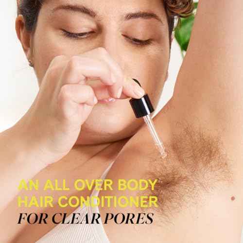 Ingrown Hair Oil for Bikini Line, Underarms, Legs & More ? Soothes Razor Bumps, Prevents Ingrowns, Reduces Redness & Irritation ? Jojoba, Clary Sage & Tea Tree ? 14mL