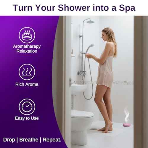 Shower Steamers Aromatherapy - Shower Bombs with Natural Essential Oils for Daily Relaxation & Stress Relief, Birthday Gifts for Women, Mom, Teen 8 Pack