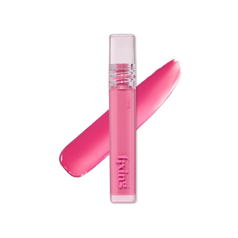 ETUDE Glow Fixing Tint #7 Cold Fuchsia - Non-Sticky Lip Stain for Moisture & Shine | Perfect for Dry Lips
